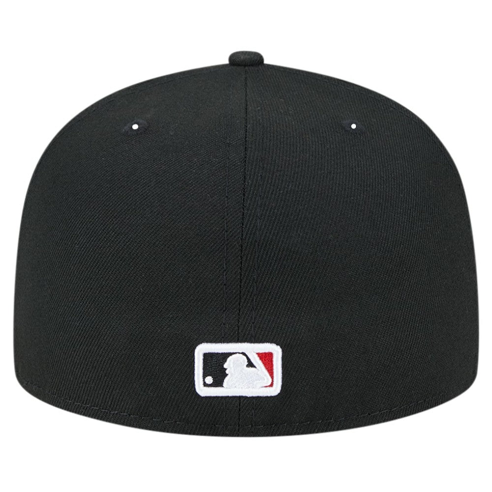 Minnesota Twins Checkered Undervisor 59FIFTY Fitted Hat Black | New Era
