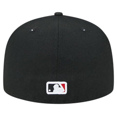 Minnesota Twins Checkered Undervisor 59FIFTY Fitted Hat Black | New Era