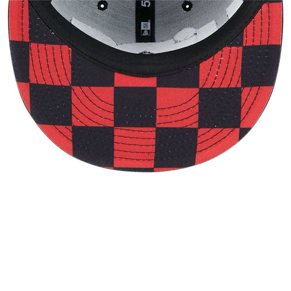 Minnesota Twins Checkered Undervisor 59FIFTY Fitted Hat Black | New Era