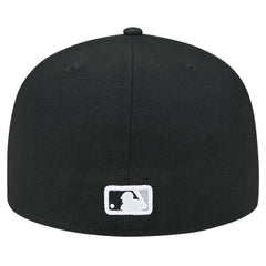 New York Yankees Checkered Undervisor 59FIFTY Fitted Hat Black | New Era