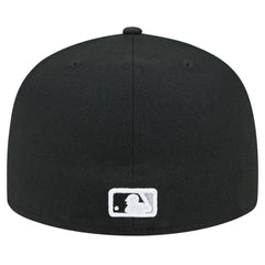 Chicago White Sox Checkered Undervisor 59FIFTY Fitted Hat Black | New Era