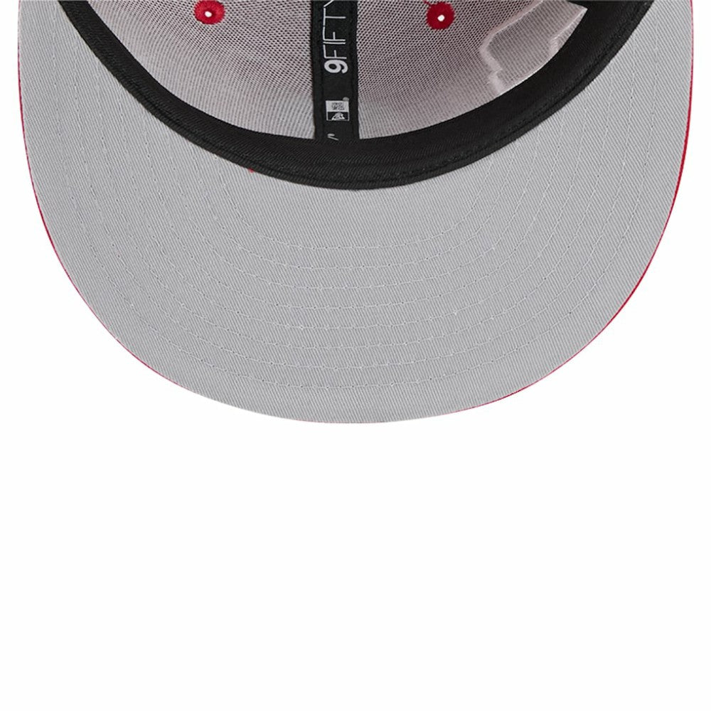 Philadelphia Phillies Logo Strike 9FIFTY Snapback Hat Red | New Era