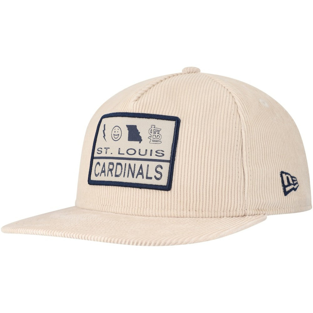 St. Louis Cardinals Summer Essential Golfer Snapback Hat Khaki | New Era