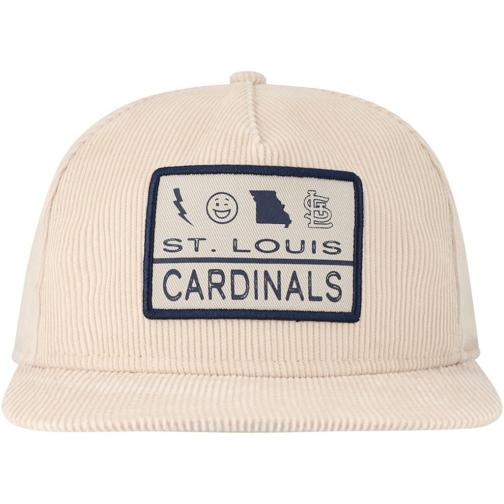St. Louis Cardinals Summer Essential Golfer Snapback Hat Khaki | New Era
