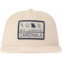 St. Louis Cardinals Summer Essential Golfer Snapback Hat Khaki | New Era