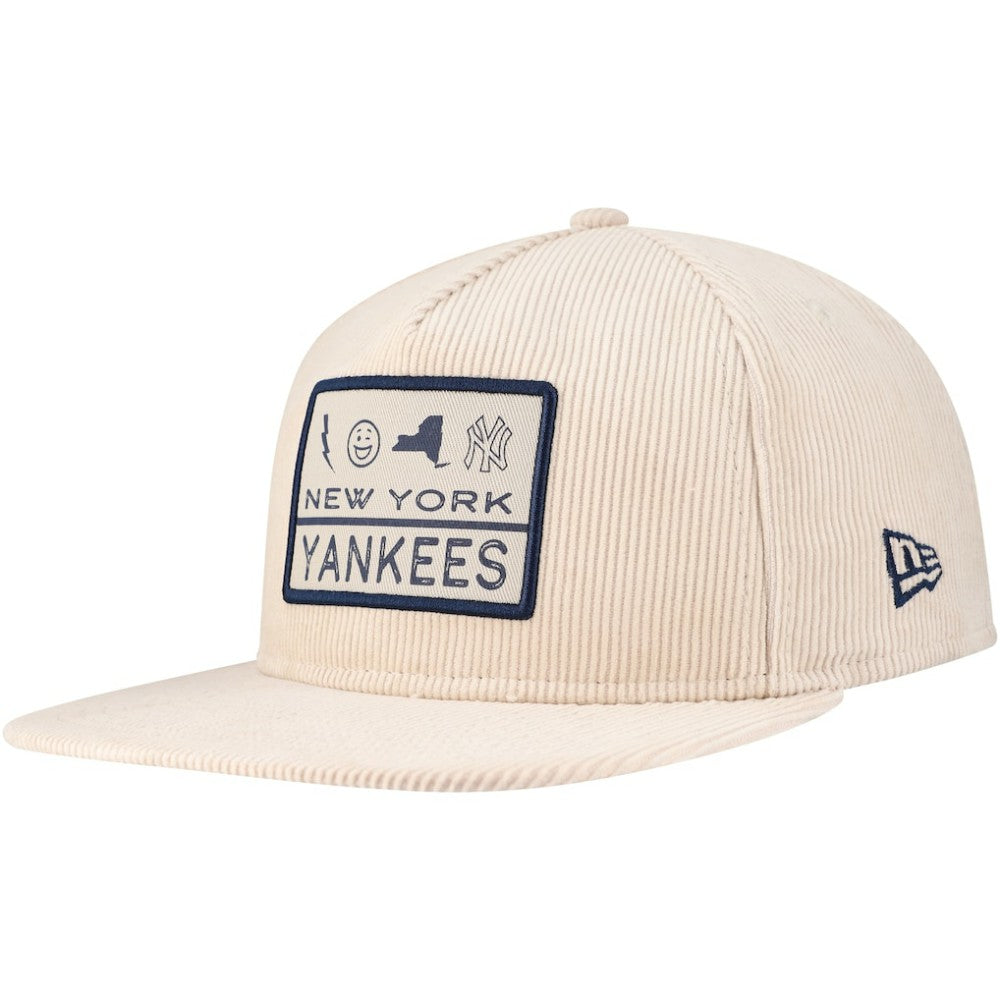 New York Yankees Summer Essential Golfer Snapback Hat Khaki | New Era