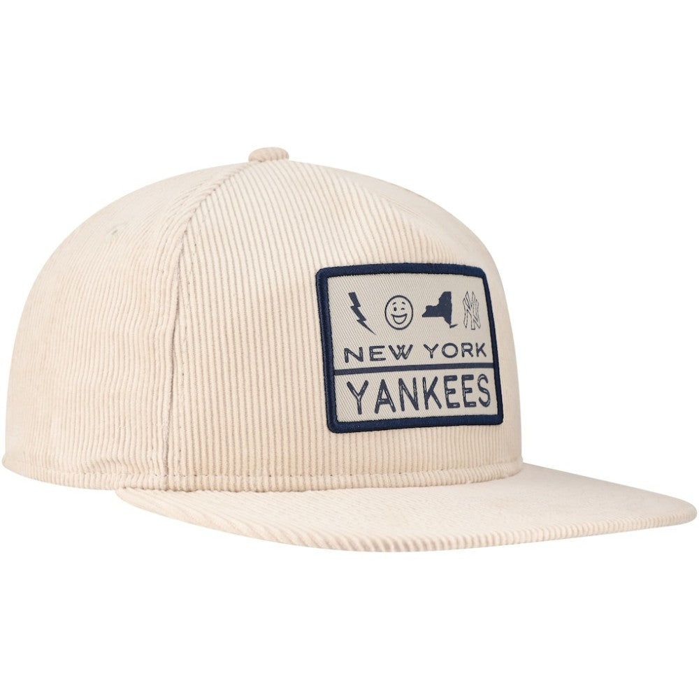 New York Yankees Summer Essential Golfer Snapback Hat Khaki | New Era