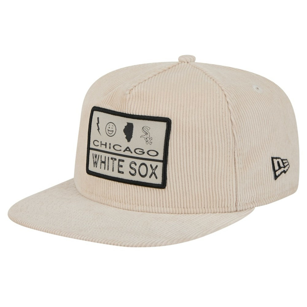 Chicago White Sox Summer Essential Golfer Snapback Hat Khaki | New Era