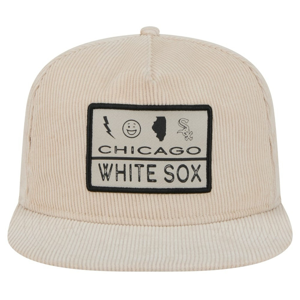 Chicago White Sox Summer Essential Golfer Snapback Hat Khaki | New Era