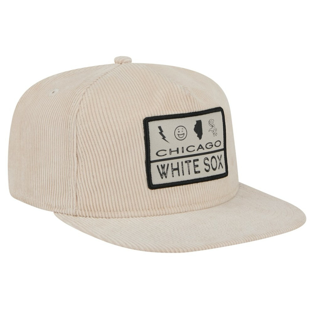 Chicago White Sox Summer Essential Golfer Snapback Hat Khaki | New Era