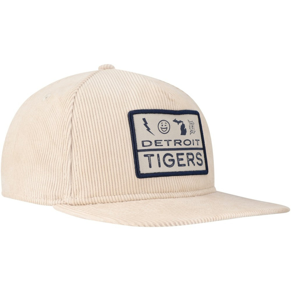 Detroit Tigers Summer Essential Golfer Snapback Hat Khaki | New Era