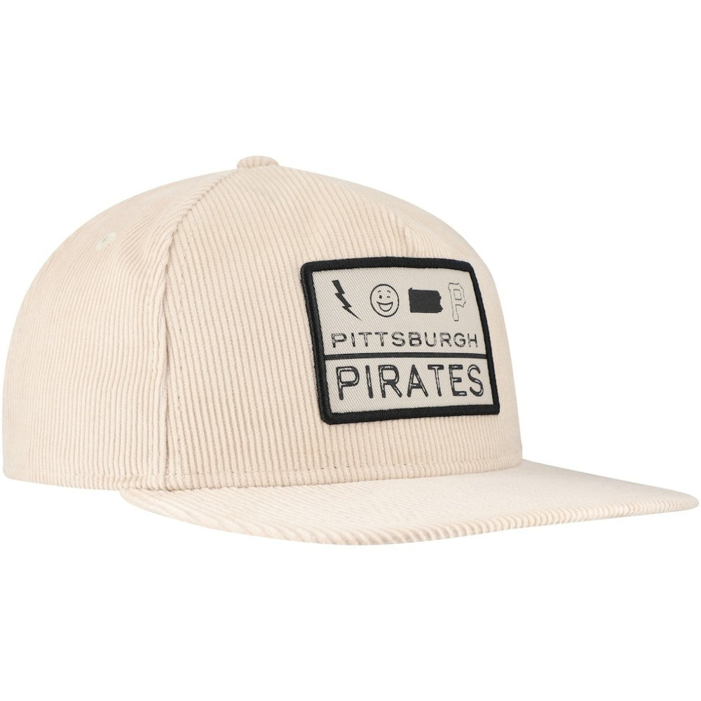 Pittsburgh Pirates Summer Essential Golfer Snapback Hat Khaki | New Era
