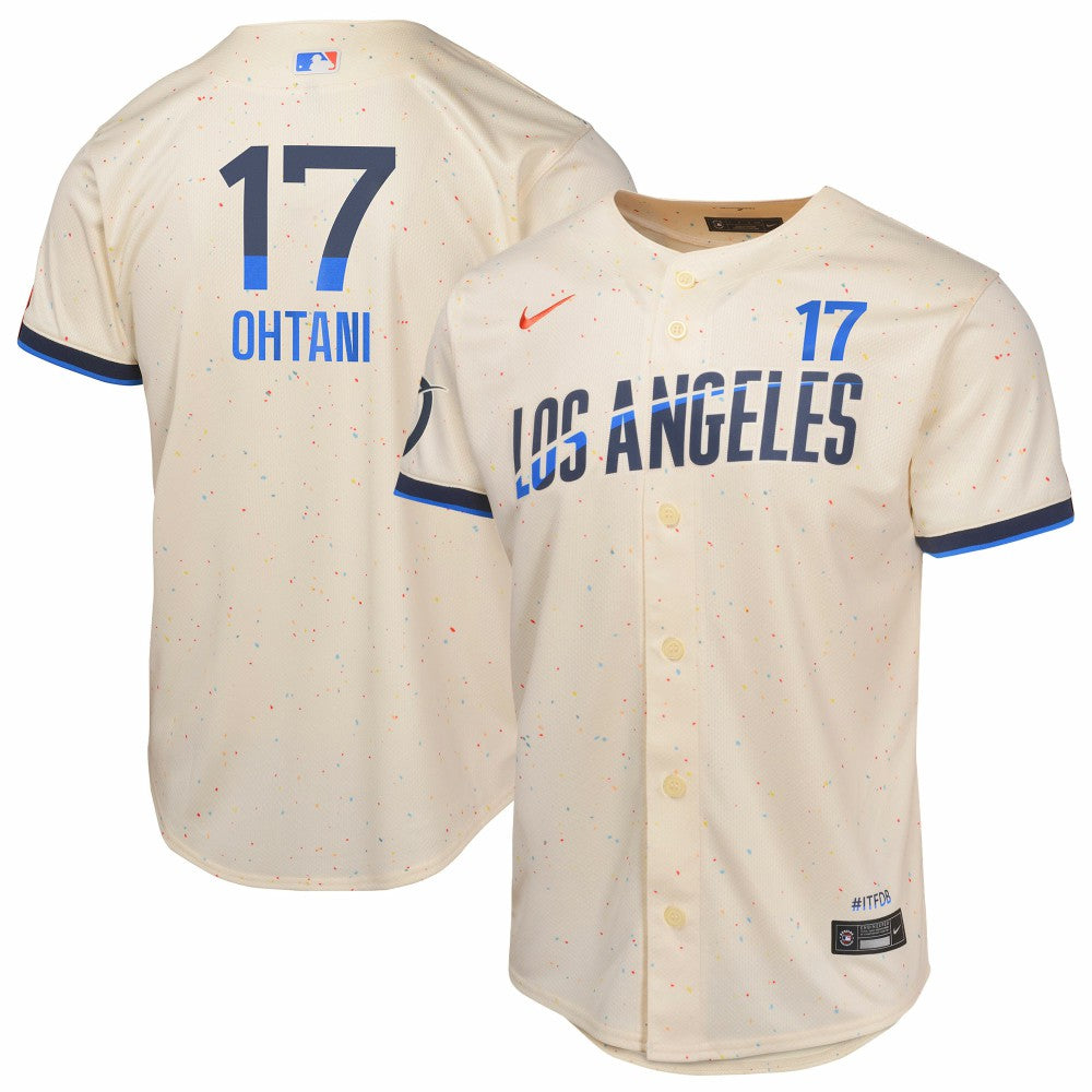 Shohei Ohtani Los Angeles Dodgers Youth 2024 City Connect Limited Player Jersey Cream | Nike