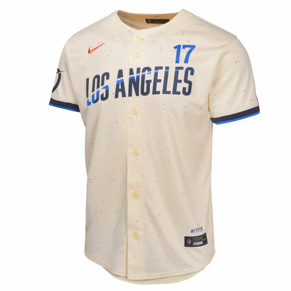 Shohei Ohtani Los Angeles Dodgers Youth 2024 City Connect Limited Player Jersey Cream | Nike