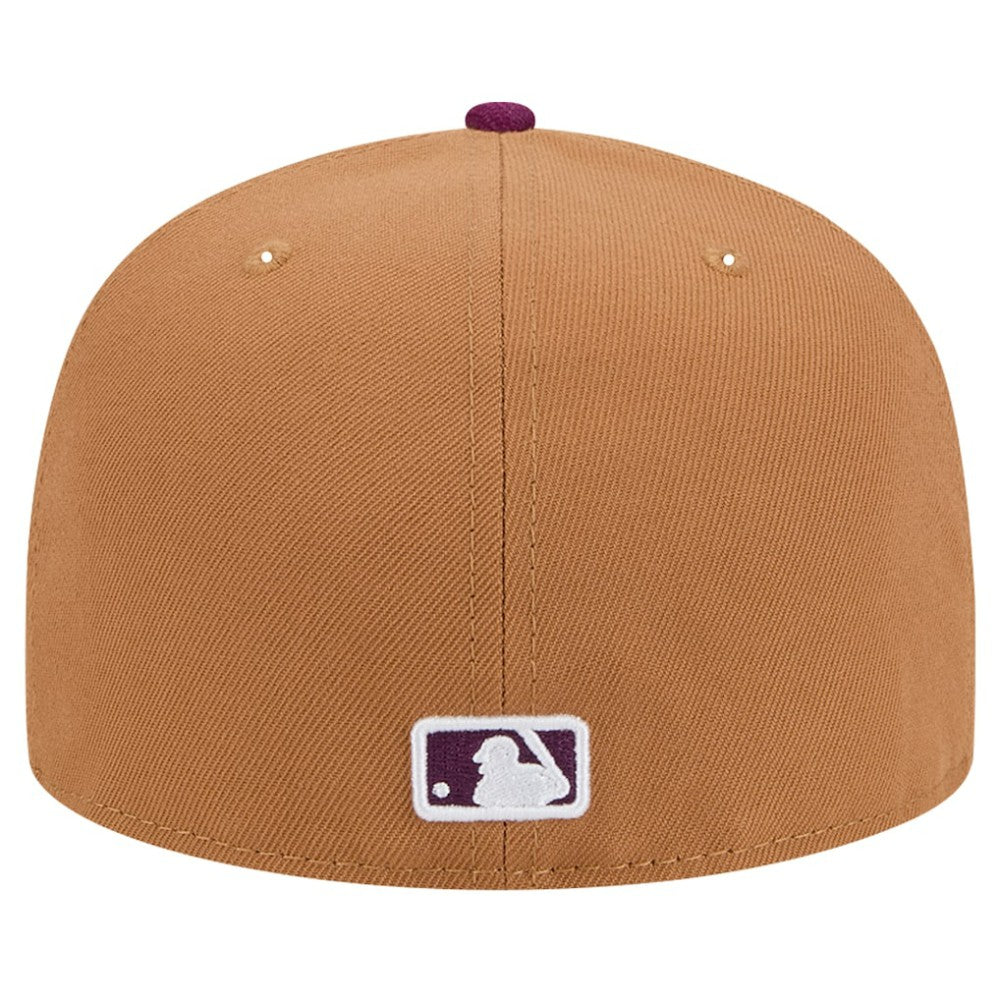 Chicago White Sox Two-Tone Color Pack 59FIFTY Fitted Hat Brown/Purple | New Era