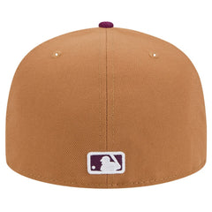 Chicago White Sox Two-Tone Color Pack 59FIFTY Fitted Hat Brown/Purple | New Era