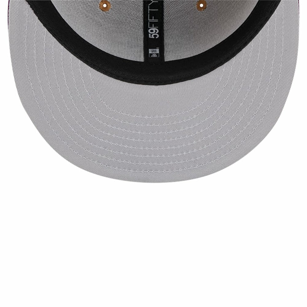 Chicago White Sox Two-Tone Color Pack 59FIFTY Fitted Hat Brown/Purple | New Era