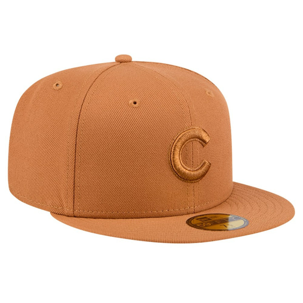Chicago Cubs Color Pack 59FIFTY Fitted Hat Brown | New Era