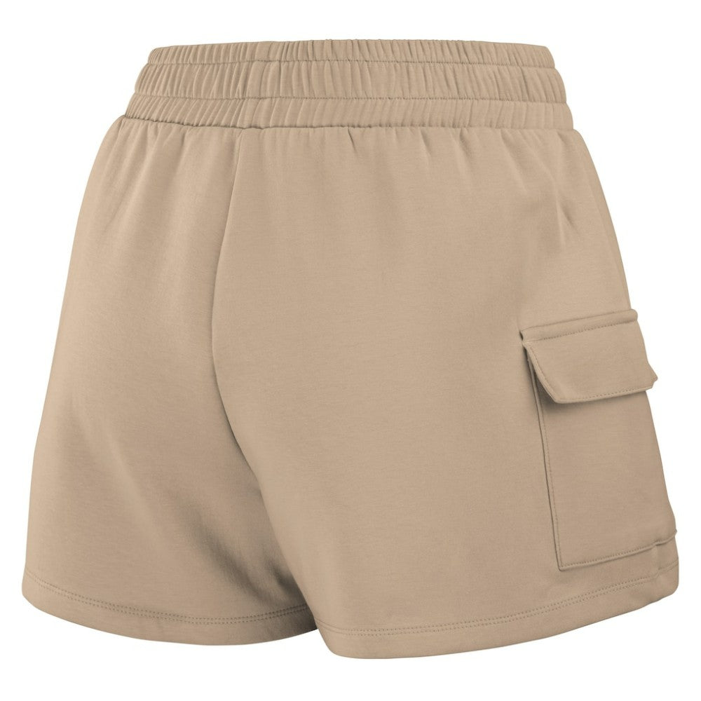 Chicago Cubs WEAR by Erin Andrews Women's Shorts Tan