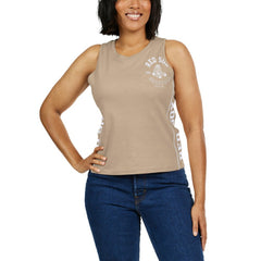 Boston Red Sox WEAR by Erin Andrews Women's Tonal Tank Top Tan
