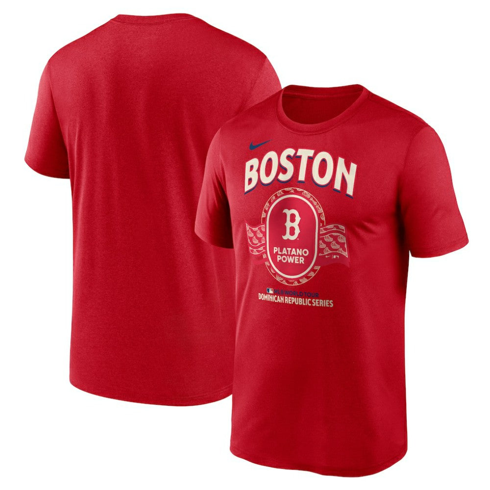 Boston Red Sox Dominican Republic Series Legend T-Shirt Red | Nike