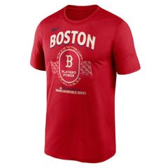 Boston Red Sox Dominican Republic Series Legend T-Shirt Red | Nike