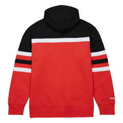 Carolina Hurricanes Mitchell & Ness Head Coach Pullover Hoodie Red/Black