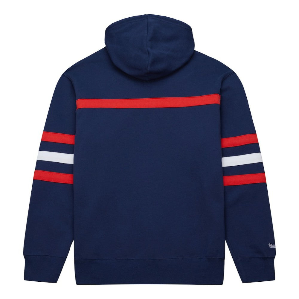 Florida Panthers Mitchell & Ness Head Coach Pullover Hoodie Navy