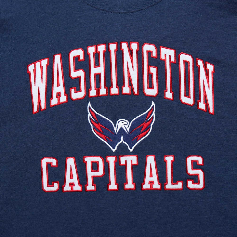 Washington Capitals Mitchell & Ness Legendary Slub T-Shirt Navy