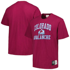 Colorado Avalanche Mitchell & Ness Legendary Slub T-Shirt Burgundy