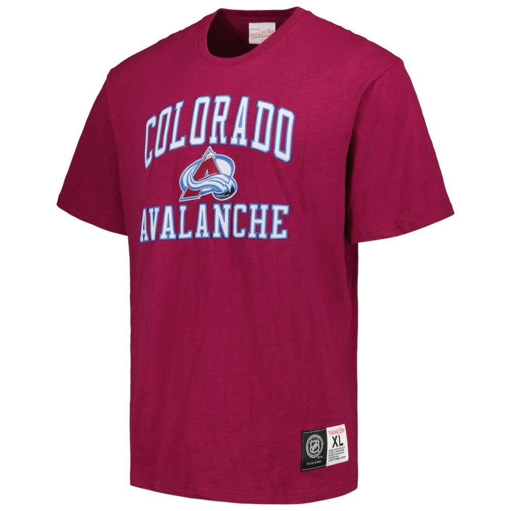 Colorado Avalanche Mitchell & Ness Legendary Slub T-Shirt Burgundy