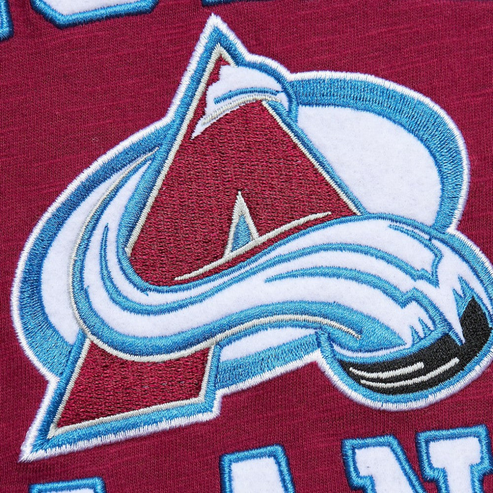 Colorado Avalanche Mitchell & Ness Legendary Slub T-Shirt Burgundy