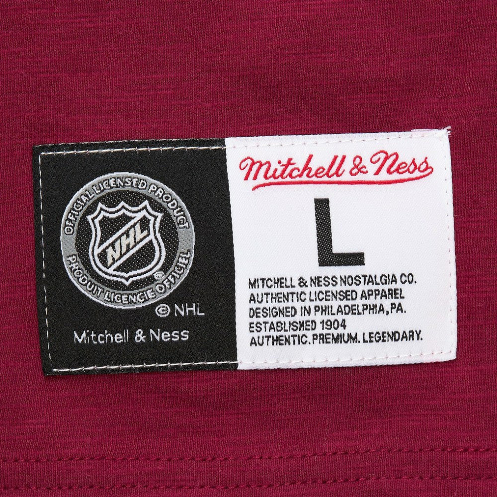 Colorado Avalanche Mitchell & Ness Legendary Slub T-Shirt Burgundy