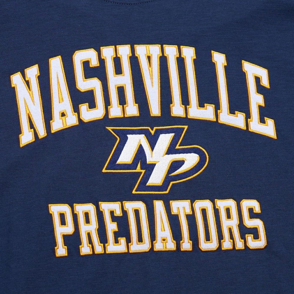 Nashville Predators Mitchell & Ness Legendary Slub T-Shirt Navy
