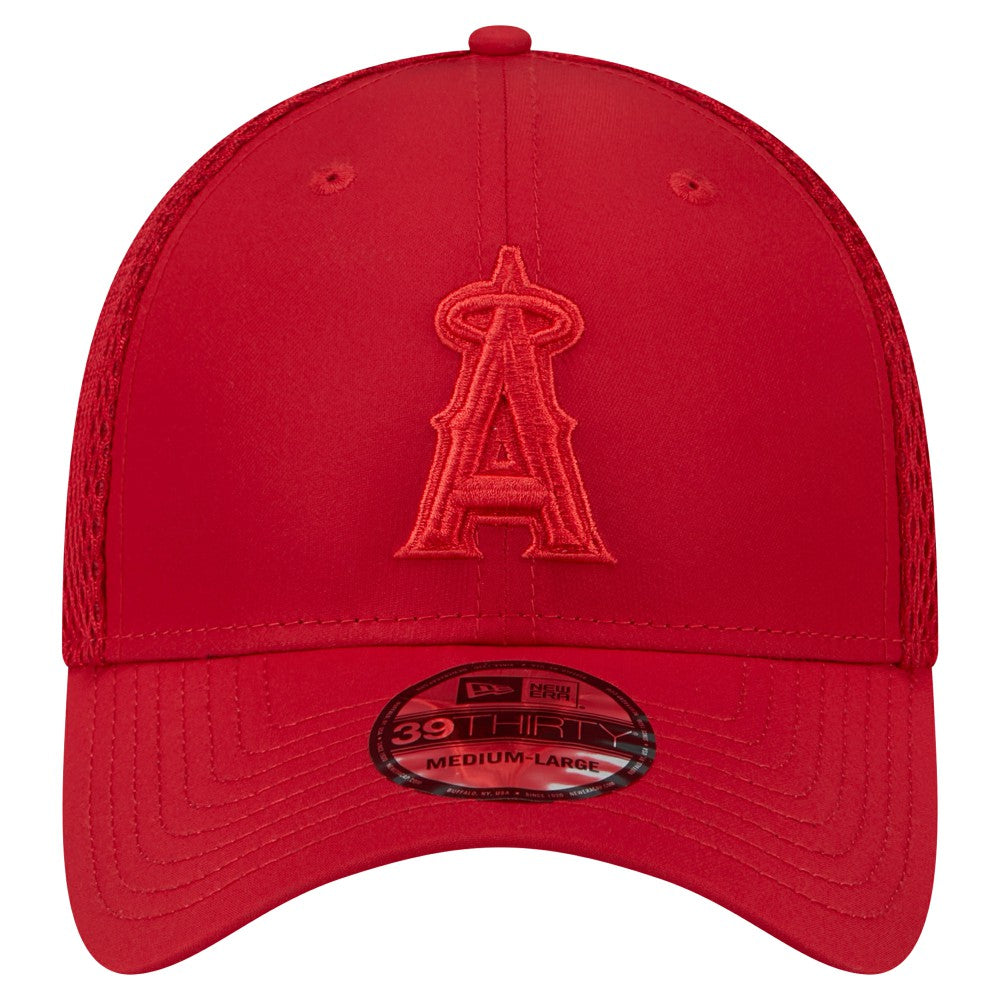 Los Angeles Angels Team Tone 39THIRTY Flex Hat Red | New Era