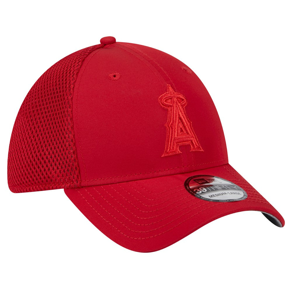 Los Angeles Angels Team Tone 39THIRTY Flex Hat Red | New Era