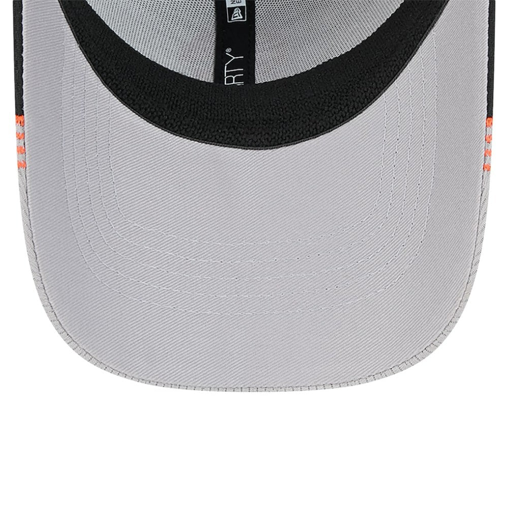 San Francisco Giants Visor Trim 39THIRTY Flex Hat Gray/Black | New Era