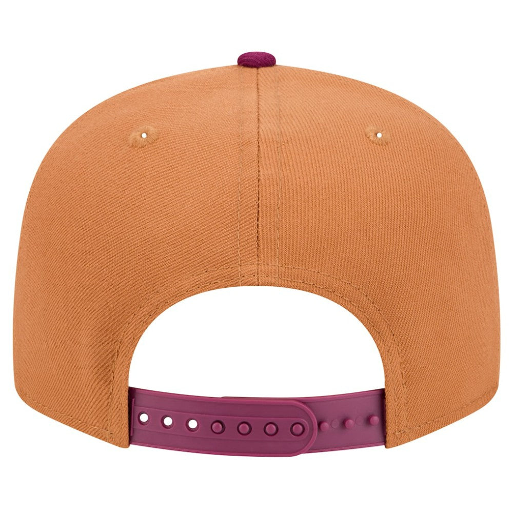 Tampa Bay Rays Color Pack Two-Tone 9FIFTY Snapback Hat Brown/Purple | New Era