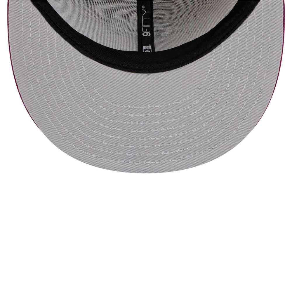 Tampa Bay Rays Color Pack Two-Tone 9FIFTY Snapback Hat Brown/Purple | New Era