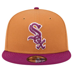 Chicago White Sox Color Pack Two-Tone 9FIFTY Snapback Hat Brown/Purple | New Era