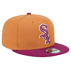 Chicago White Sox Color Pack Two-Tone 9FIFTY Snapback Hat Brown/Purple | New Era