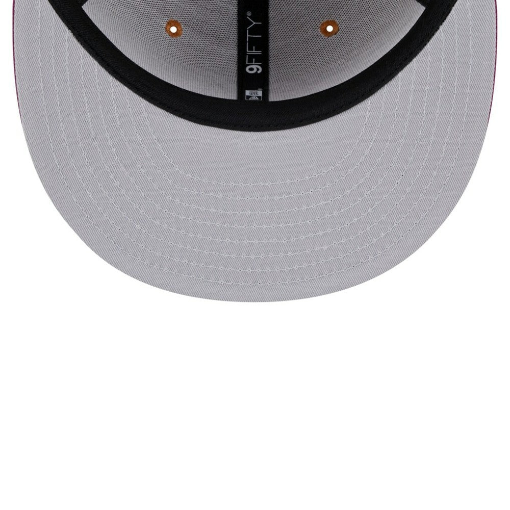 Chicago White Sox Color Pack Two-Tone 9FIFTY Snapback Hat Brown/Purple | New Era