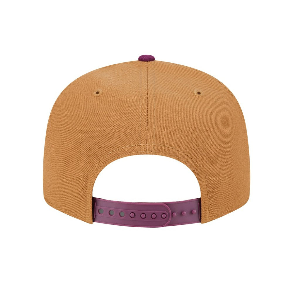 Atlanta Braves Color Pack Two-Tone 9FIFTY Snapback Hat Brown/Purple | New Era