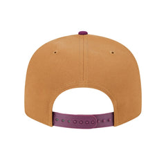 Atlanta Braves Color Pack Two-Tone 9FIFTY Snapback Hat Brown/Purple | New Era