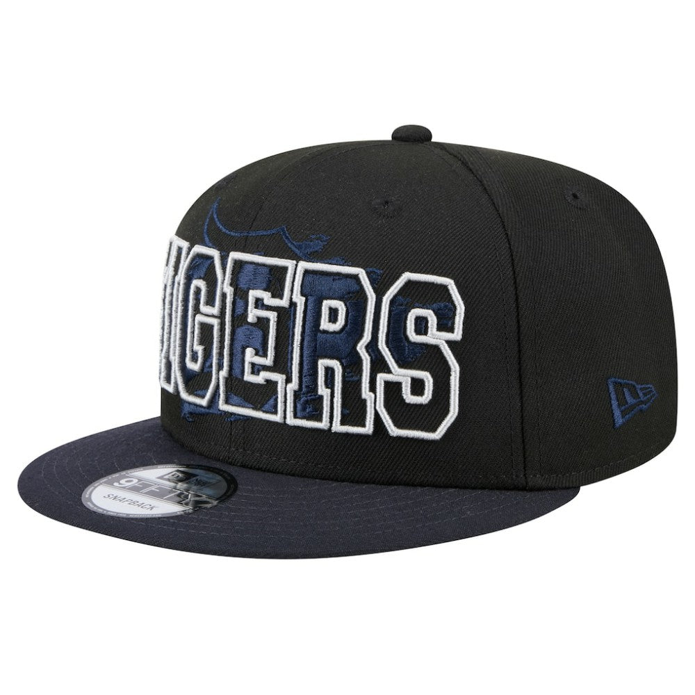 Detroit Tigers Splatter 9FIFTY Snapback Hat Black | New Era