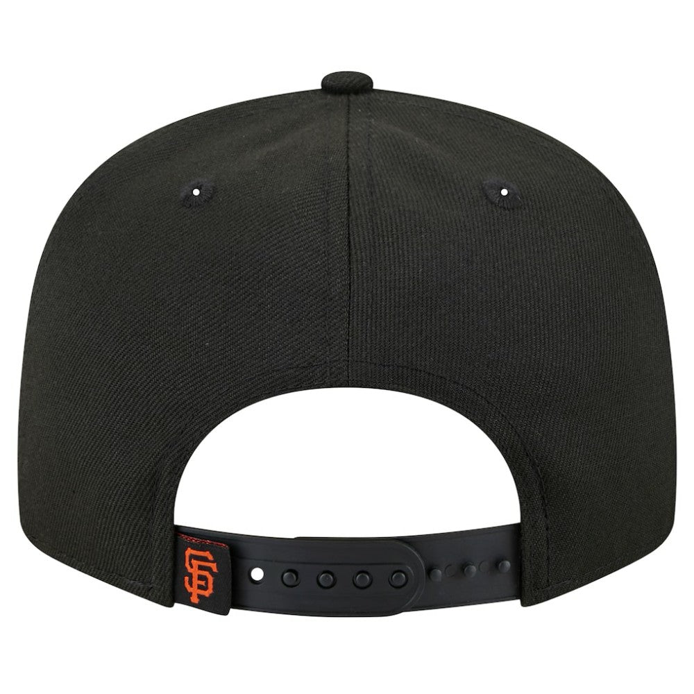 San Francisco Giants Splatter 9FIFTY Snapback Hat Black | New Era