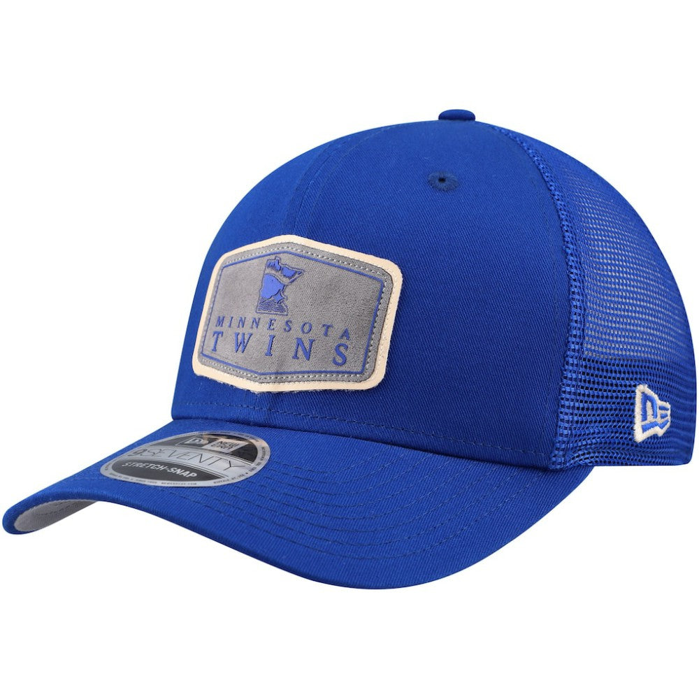 Minnesota Twins Labeled 9SEVENTY Stretch-Snap Hat Blue | New Era