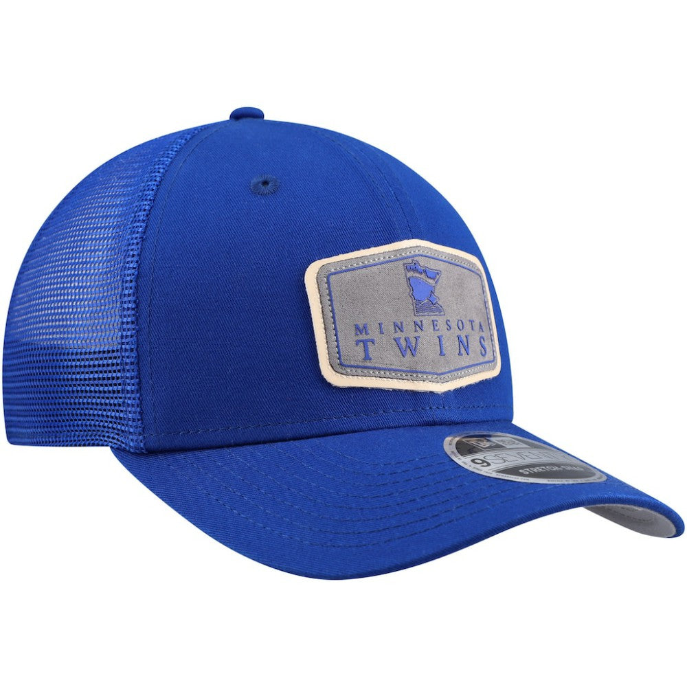 Minnesota Twins Labeled 9SEVENTY Stretch-Snap Hat Blue | New Era