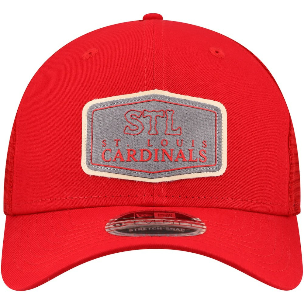 St. Louis Cardinals Labeled 9SEVENTY Stretch-Snap Hat Red | New Era