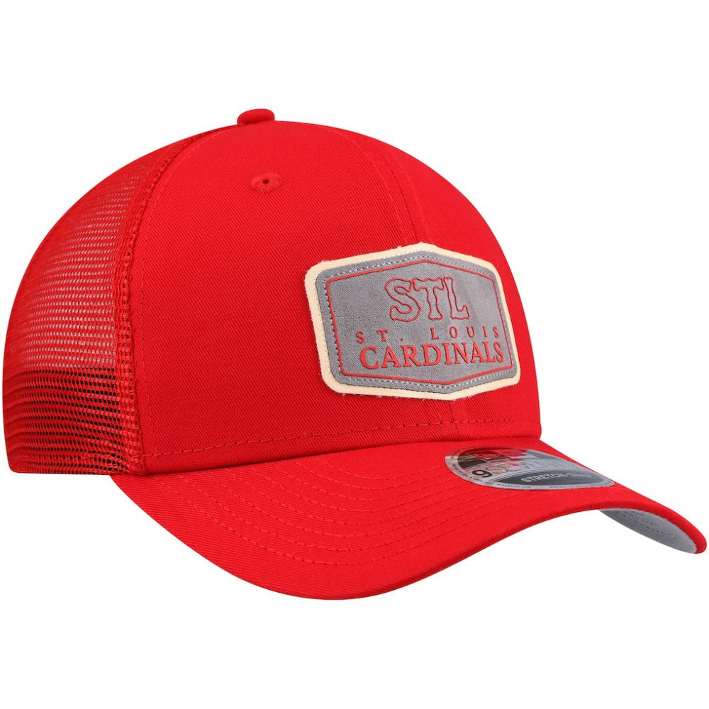 St. Louis Cardinals Labeled 9SEVENTY Stretch-Snap Hat Red | New Era